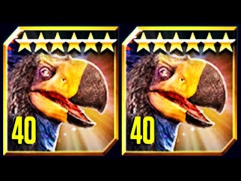 Jurassic World - New Max Level 40 Gastornis