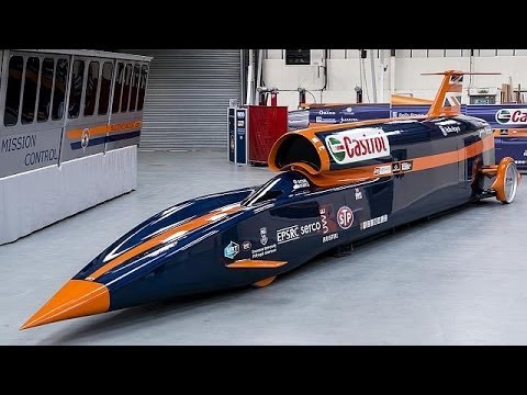 Raketenauto der Superlative: Bloodhound SSC - focus