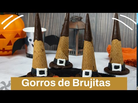 Gorros de brujitas 🎃 para Halloween