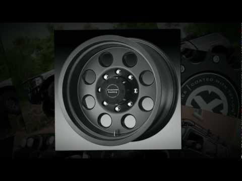 American Racing ATX Wheels Mojave Teflon Black