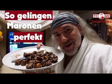 Der besondere Trick! Maronen perfekt im Backofen zubereiten. Kastanien ganz einfach schälen.
