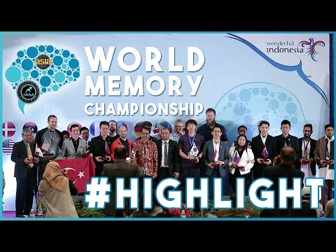 Video thumbnail for the World Memory Championship 2017