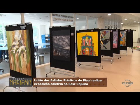 União dos Artistas Plásticos do Piauí realiza exposição coletiva no Sesc Cajuína 12 11 2022