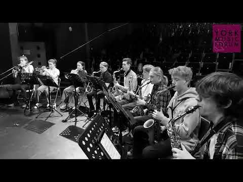 York Music Forum Youth Jazz Ensemble 'Arcade' (Rehearsal Footage)