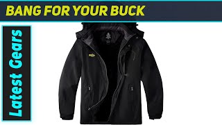 Wantdo Men's Plus Size Ski Jacket: Ultimate Winter Comfort & Protection!