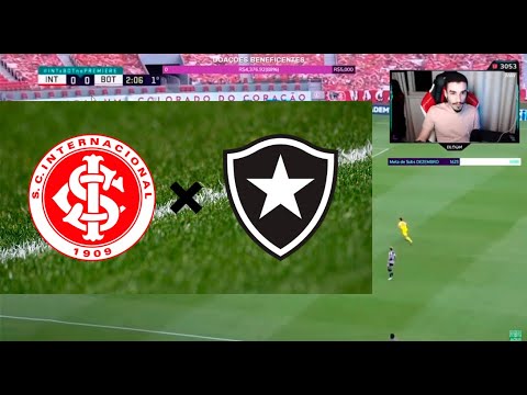 ESTAGIÁRIO REAGINDO A INTERNACIONAL 2 X 1 BOTAFOGO | 25°RODADA DO CAMPEONATO BRASILEIRO