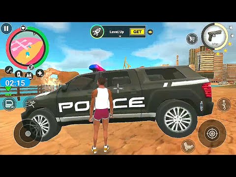 Vegas Crime Simulator -28- Super Gangster Crime Hero Gameplay 2023 Open World Game for Android Ios