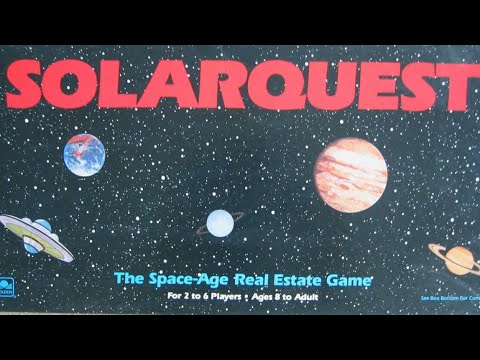 Ep. 183: Solarquest Board Game Review (Golden Games 1986) + How To Play