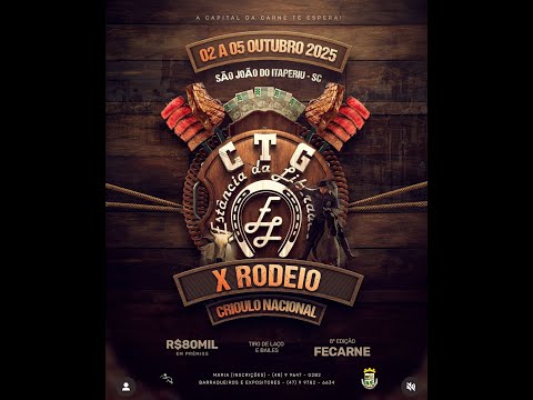 X ROREIO CTG ESTÂNCIA DA LIBERDADE  SÃO  JOÃO DO ITAPERIU - SC