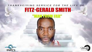 🎉Celebration Service for the Life of Fitz-Gerald Smith 🕊️📽️