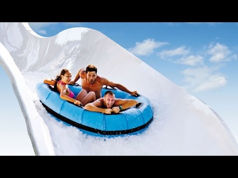 Jungle Aqua Park Hotel - Family waterslide (Egypt, Hurghada) Джангл Аквапарк - Семейная водная горка (Египет, Хургада)