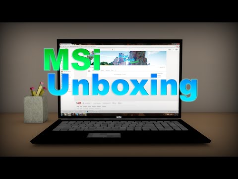 MSi GE72 2QC Apache Unboxing