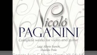 Paganini - Complete works for violin and guitar CD 3-9