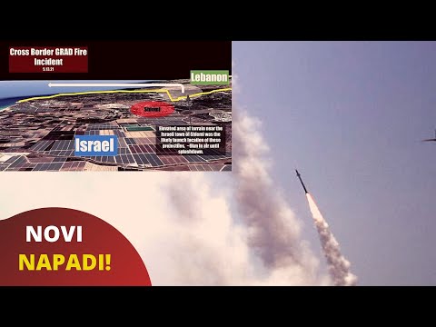 NOVI DETALJI O RAKETNOM NAPADU NA  LIBAN IZ IZRAELA: Projektili kalibra završili u Sredozemnom moru!