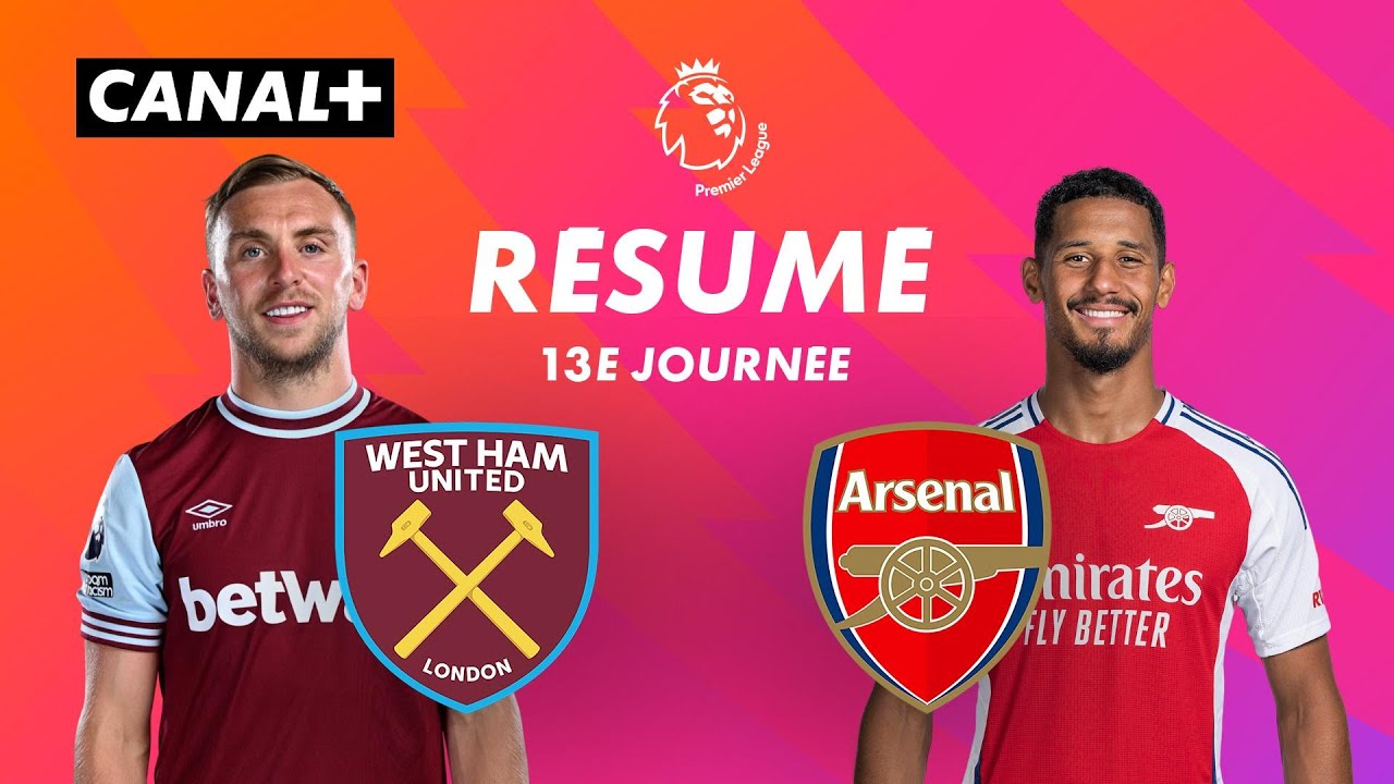 Le résumé de West Ham / Arsenal - Premier League 2024-25 (J13)