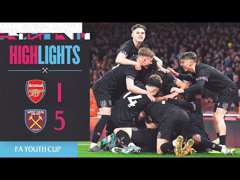 Arsenal 1-5 West Ham | Hammers Outgun Arsenal To Win 2023 FA Youth Cup | FA Youth Cup Highlights