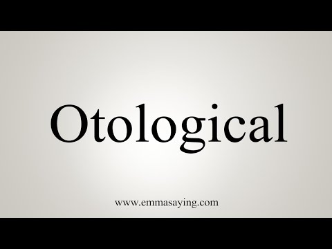 How To Say Otological