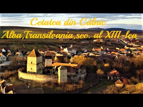 Cetatea Țărănească Câlnic,jud.Alba-Transilvania🏰The fortress of Câlnic,Transylvania-Filmare cu drona