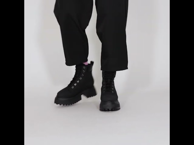 womens timberland sky 6 platform boot black