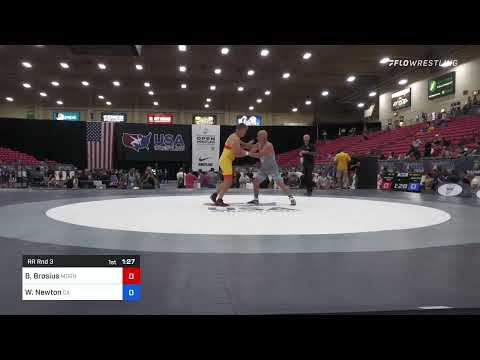 78 Lbs Rr Rnd 3 - Brad Brosius, Modern Day Gladiators Wrestling Club Vs William Newton, California
