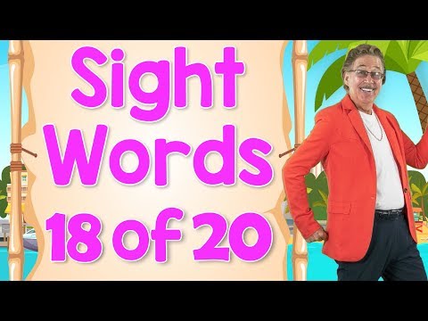 Sight Words | Ready to Read Sight Words | List 18 | Jack Hartmann