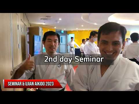 Aikido Indonesia Seminar & Grading Examination 2023 with Shinan Makoto Ito from Japan