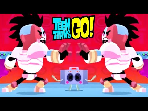 Teen Titans Go Figure vs Radical Silkie, Radical Cyborg, Blackfire (TEEN TITANS GO GAME)