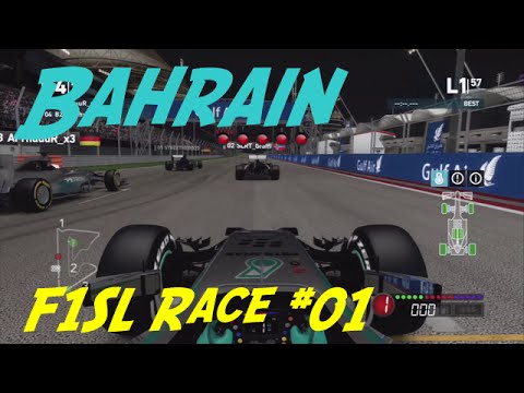 [F1 2014] F1SL League Race #01 Bahrain