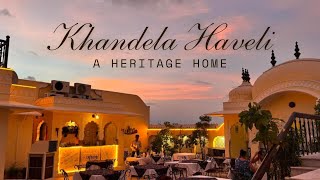 Khandela Haveli Jaipur | Full tour | Heritage Hotel | Banipark