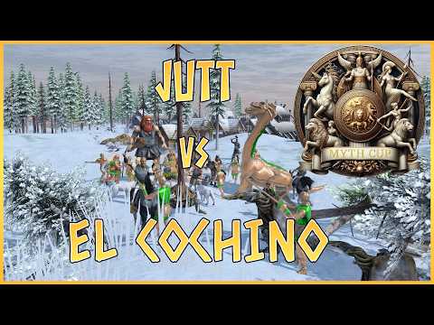 Jutt vs. El_Cochino | Myth Cup #05 Mid ELO Tournament | Age of Mythology: Retold