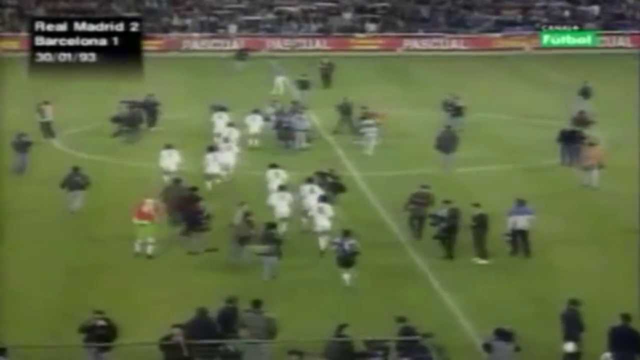 Real Madrid 2 Barcelona 1 Liga Temporada 1992-93