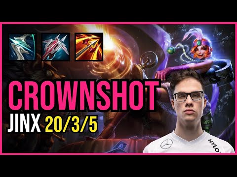 CROWNSHOT - JINX vs MISS FORTUNE ADC - EUW Diamond - Patch 11.3