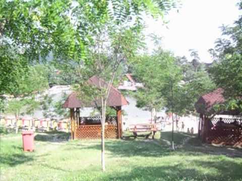 Baia Baciului din Slanic Prahova | filmare dinspre zona Chioscurilor