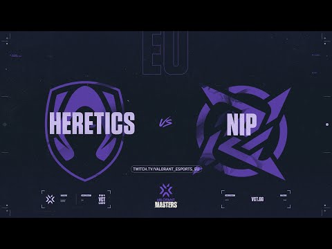 TEAM HERETICS VS NINJAS IN PYJAMAS | VCT Regional Masters EU | Día 4