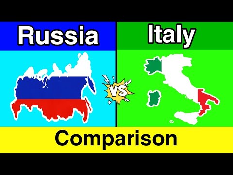 Italy vs Russia | Country Comparison 2022
