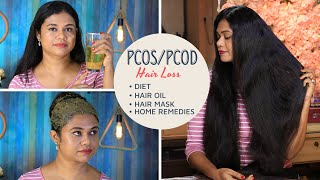 PCOD / PCOS HAIR LOSS EXPLAINED: Home Remedies for PCOS Hair Loss | Sushmita