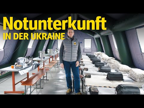 Nothilfe Ukraine | Einblick in ein Evakuierungszentrum | Help – Hilfe zur Selbsthilfe