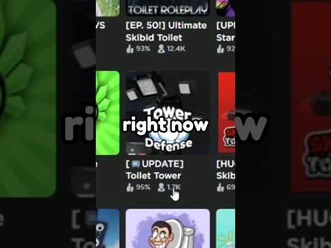 Toilet Tower Defense has a BIG PROBLEM...