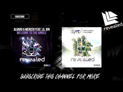 Alvaro & Mercer ft.Lil Jon & Dyro -Welcome To The Jungle vs Leprechauns & Unicorns (Hardwell MashUp)