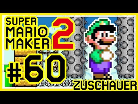 SUPER MARIO MAKER 2 # 60 👷 Zuschauerlevel: Rubinrot, gidi30, CoopersCastle, bieeeeeb, FloweyXD