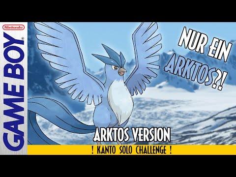 Kann man NUR mit ARKTOS Pokemon Blau & Rot durchspielen?