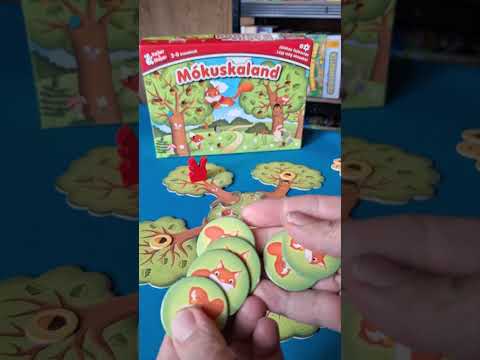 Mókuskaland társasjáték bemutatása - Társaskamra Komárom