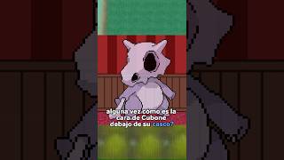¿Qué hay debajo del casco de Cubone?👀 La CARA de Cubone revelado #pokemon #pokemonshorts #cubone