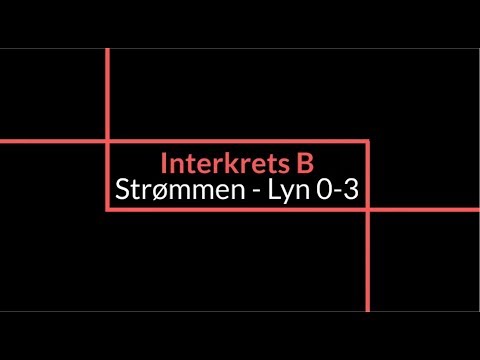 G19 Interkrets B: Strømmen - Lyn 0-3