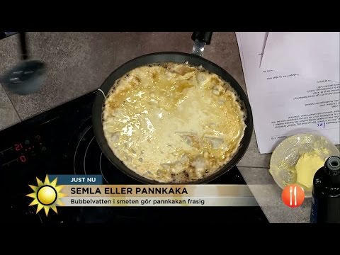 Pannkakans tur att äntra "ringen" - Nyhetsmorgon (TV4)