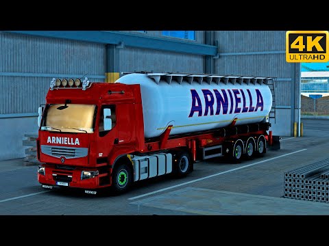 [G29] ETS2 (4K 60FPS) | PROMODS | RENAULT PREMIUM 460 | SANTANDER 🇪🇸 - LYON 🇫🇷