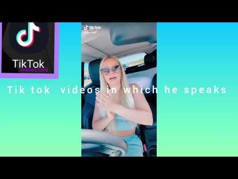 Tik tok in which Jessica Lord dances or in which she speaks  PART 2 ( speaks)