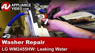 LG Washer Repair - Water Leaking - Valve Assembly
