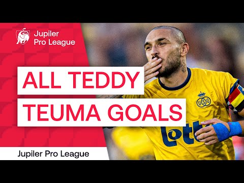 ALL TEDDY TEUMA GOALS | Jupiler Pro League