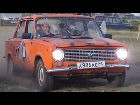 Crazy russian cars lada 2101 bike fest копейка lol